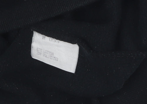 Damart Unisex Black Pullover Sweatshirt L Classic