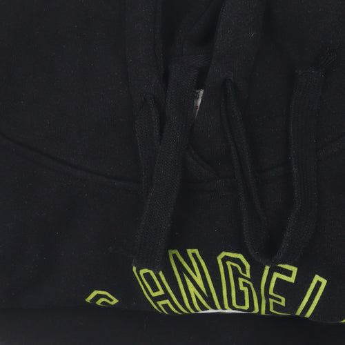 Sportige Men's Black M Hoodie, LA Lakers, Basketball Style