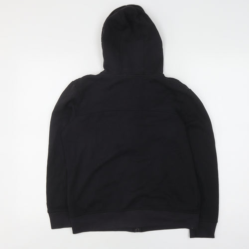 LA Gear Women's Black Full Zip Hoodie Size 10