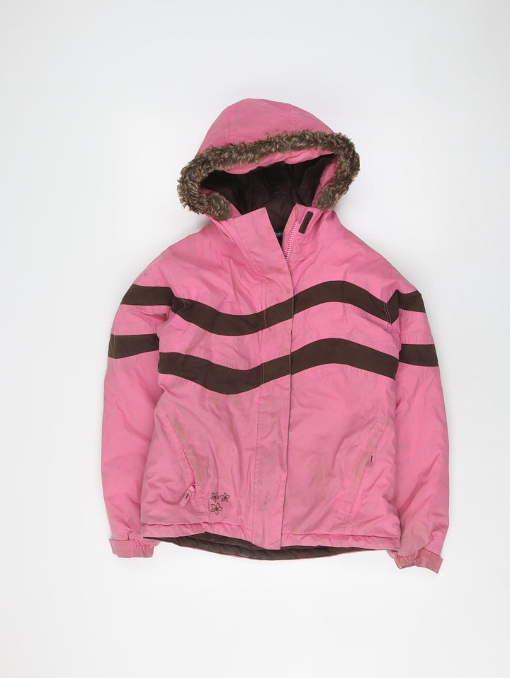 Alpine Snowsport Girls Pink Ski Jacket 11-12 Years