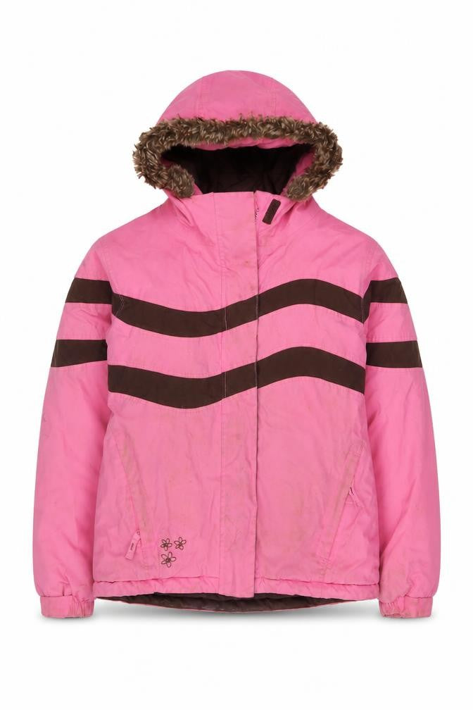 Alpine Snowsport Girls Pink Ski Jacket 11-12 Years