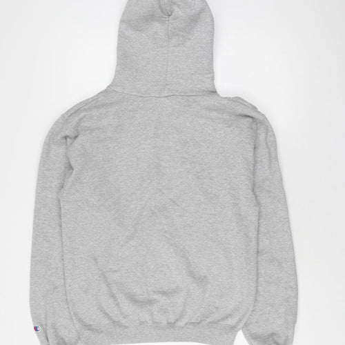 Champion Men's Grey Small Pullover Hoodie