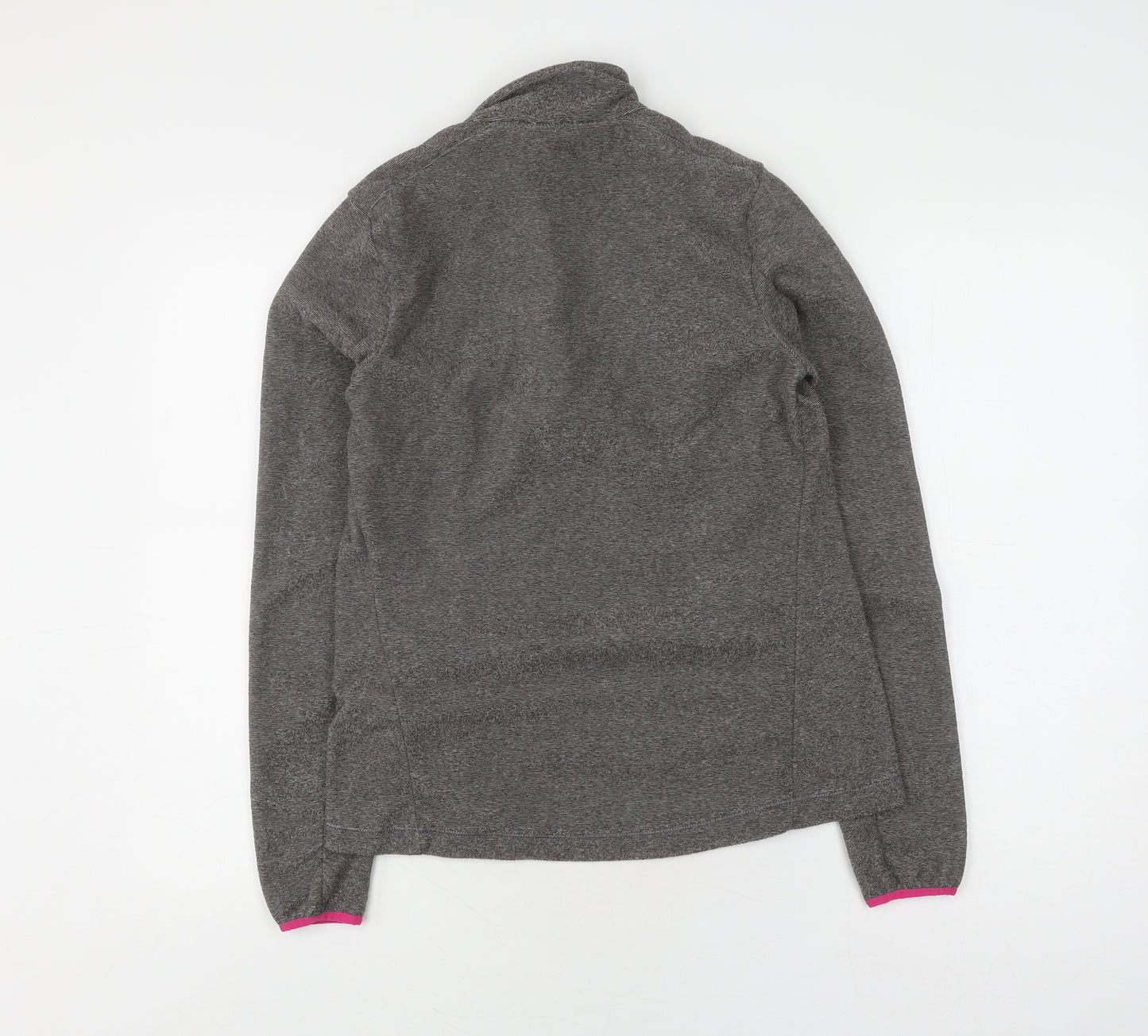 Decathlon Women's Grey 1/2 Zip Pullover Sweatshirt XS