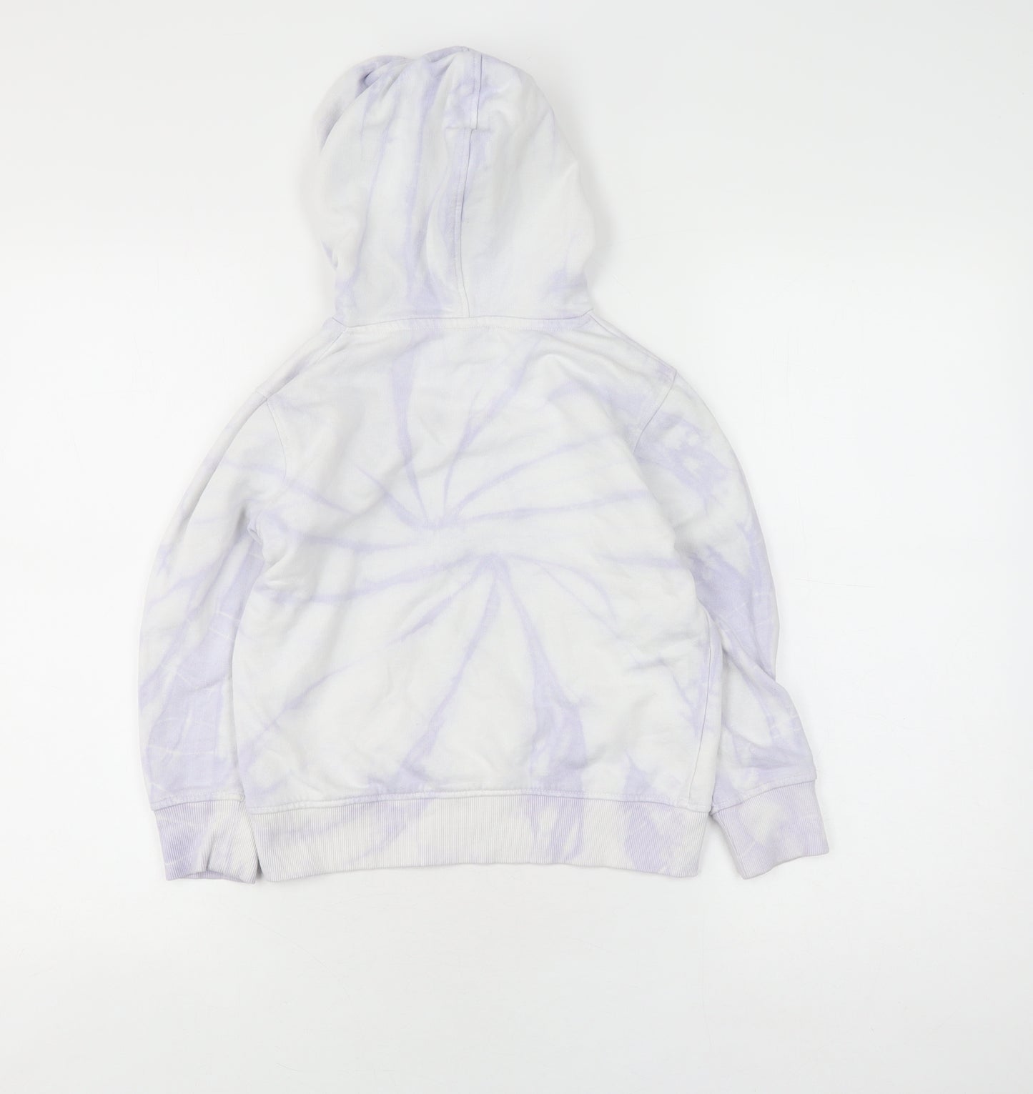 Saltrock Girls White Tie-Dye Pullover Hoodie Size 7