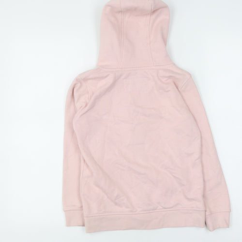 Jack Wills Girls Pink Full Zip Hoodie 7-8 Years