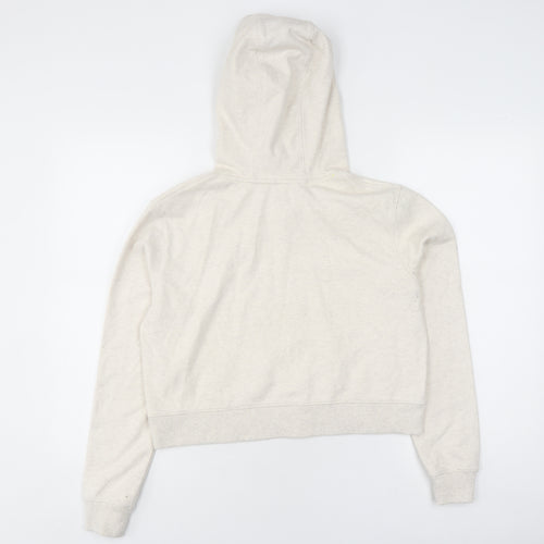 Kangol Women's Beige Hoodie, Size 10, Casual Pullover