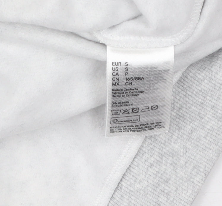 H&M Disney Grey Mickey Mouse Sweatshirt S