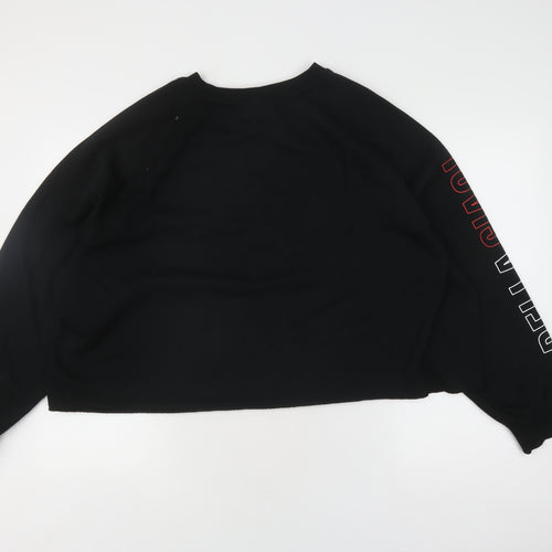 La Casa De Papel Women's Black XL Graphic Sweatshirt