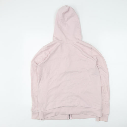 Gap Women's Pink Full Zip Hoodie, Size S, Casual Comfort