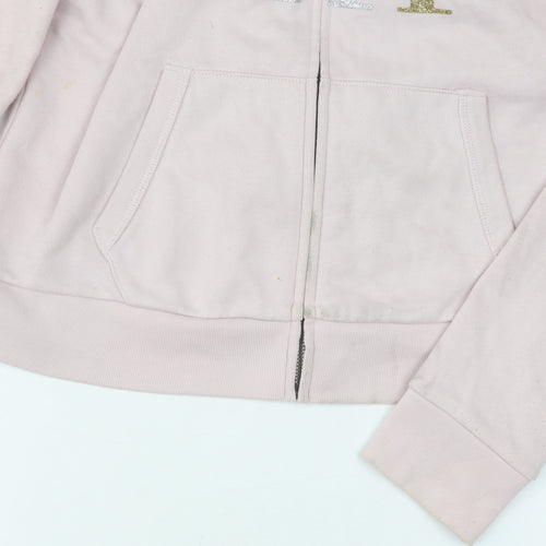 Gap Women's Pink Full Zip Hoodie, Size S, Casual Comfort