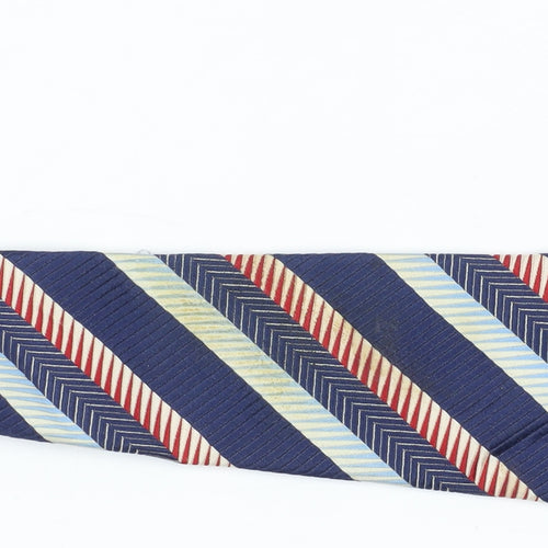 Austin Reed Men's Blue Striped Silk Tie One Size