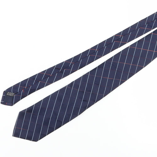Pierre Cardin Blue Striped Designer Silk Men's Tie