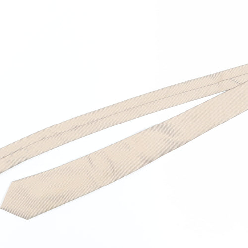 Van Heusen Beige Silk Men's Striped Tie