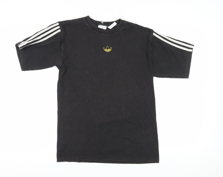 Adidas Unisex Black Basic T-Shirt, Size S