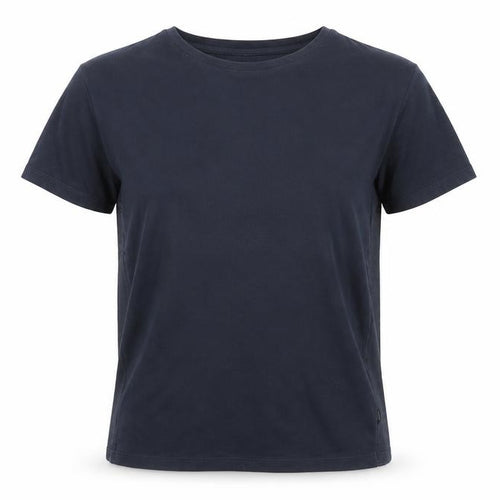 Calvin Klein Women's Blue Basic T-Shirt, Size S
