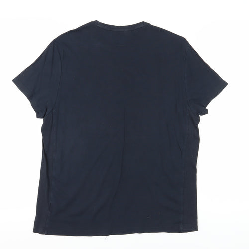 Calvin Klein Women's Blue Basic T-Shirt, Size S