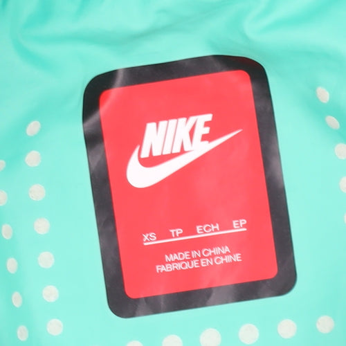 Nike Women’s Green XS Windbreaker Jacket with Logo