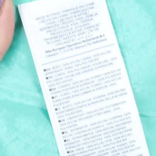 Nike Women’s Green XS Windbreaker Jacket with Logo