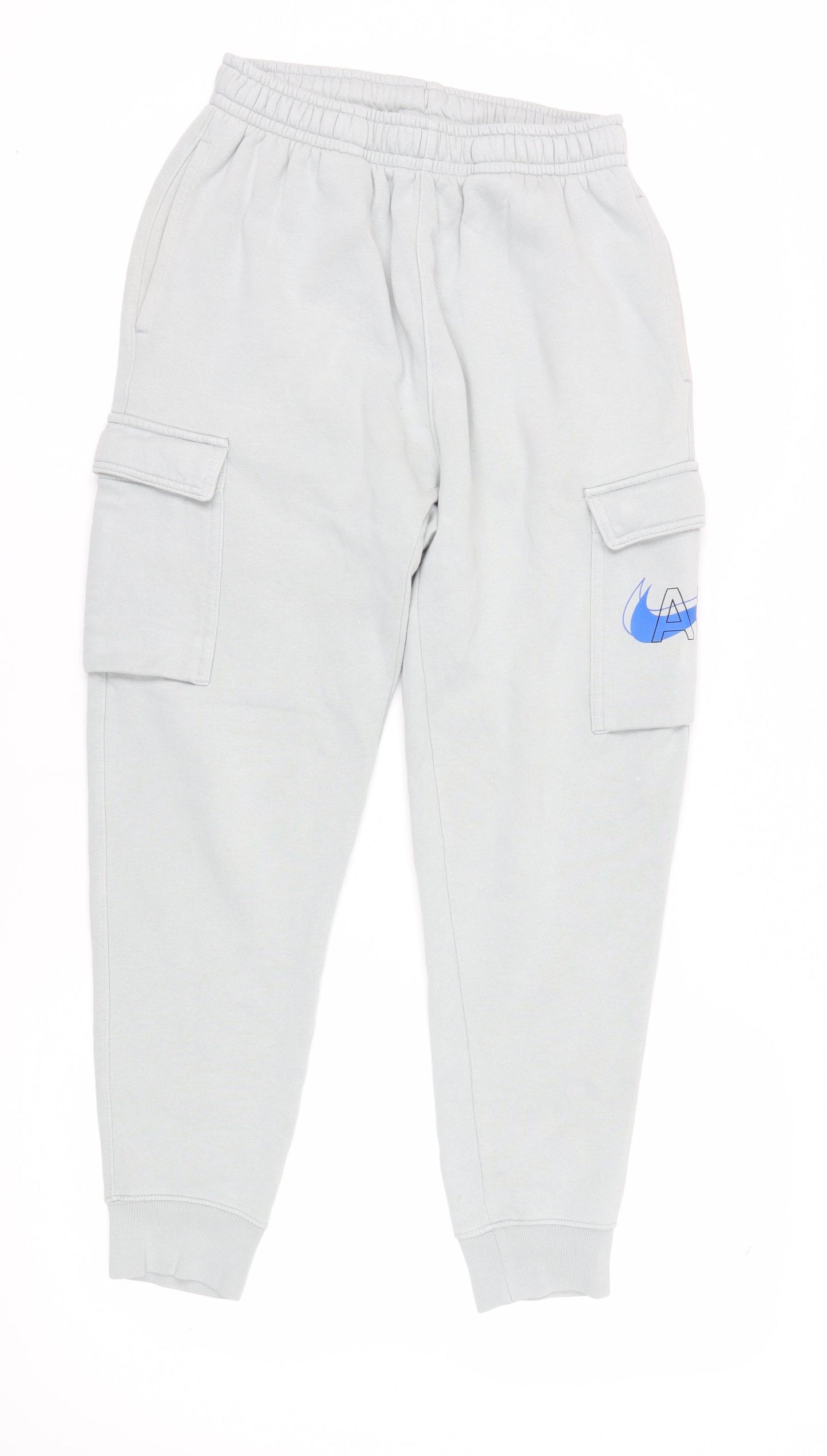 Nike Women's Grey Cargo Fleece Trousers Size S