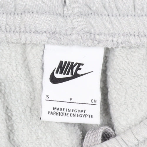 Nike Women's Grey Cargo Fleece Trousers Size S