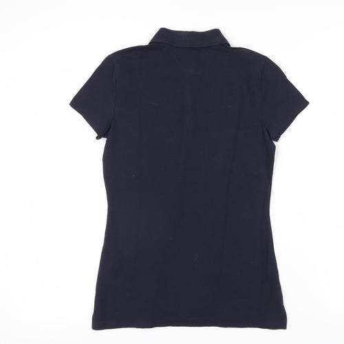Tommy Hilfiger Women's Black Polo Size S Classic Fit