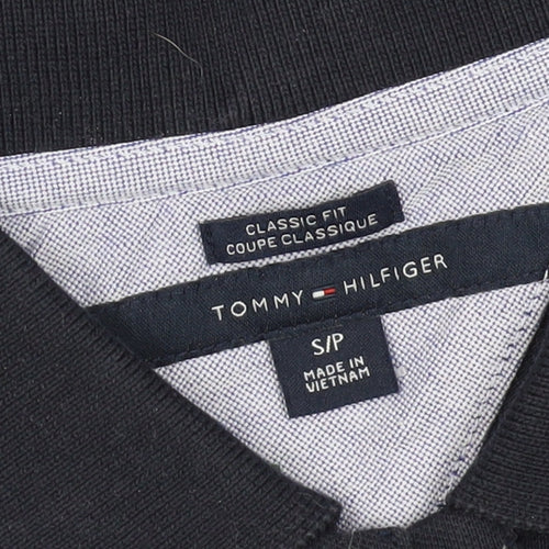 Tommy Hilfiger Women's Black Polo Size S Classic Fit