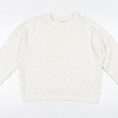 Jacqueline de Yong Women’s Ivory L Pullover Sweatshirt
