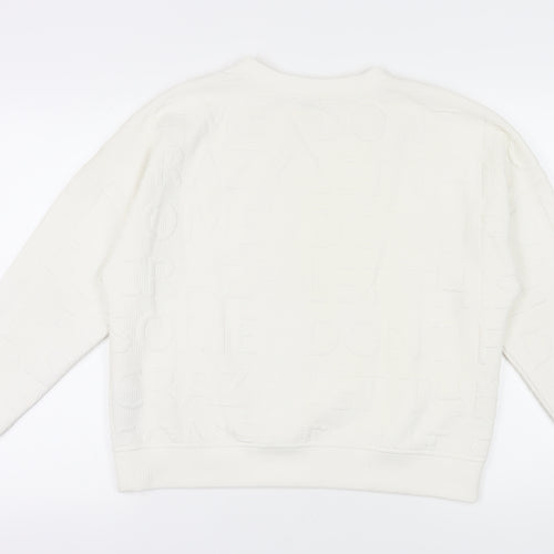 Jacqueline de Yong Women’s Ivory L Pullover Sweatshirt