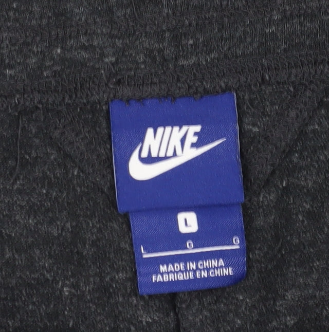 Nike Grey Jogger Trousers Unisex Adults L Gym Training