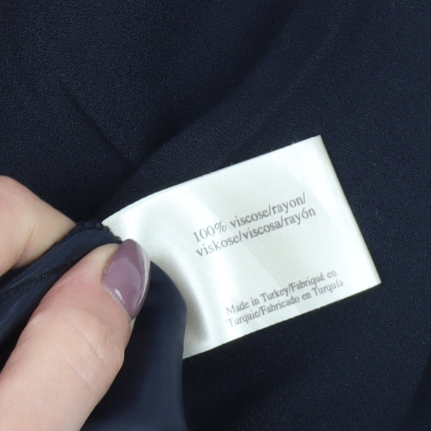 Laura Ashley Women's Black Ankle Trousers Size 10