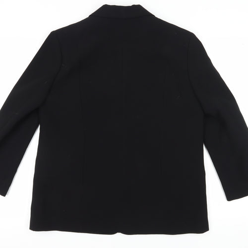 Eastex Women's Black Blazer, Size 12, Business, Lined