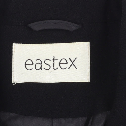 Eastex Women's Black Blazer, Size 12, Business, Lined