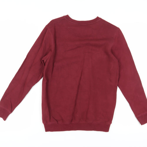 Sonneti Red Graphic Print Unisex Sweatshirt Size 12