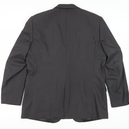 Thomas Nash Men's Grey Blazer 44R Classic Formal