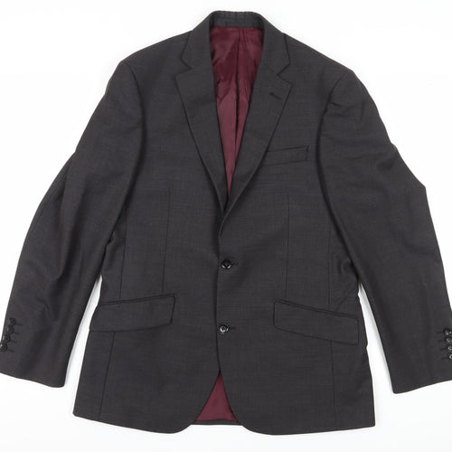 Austin Reed Men's Black Blazer 40R Classic Formal