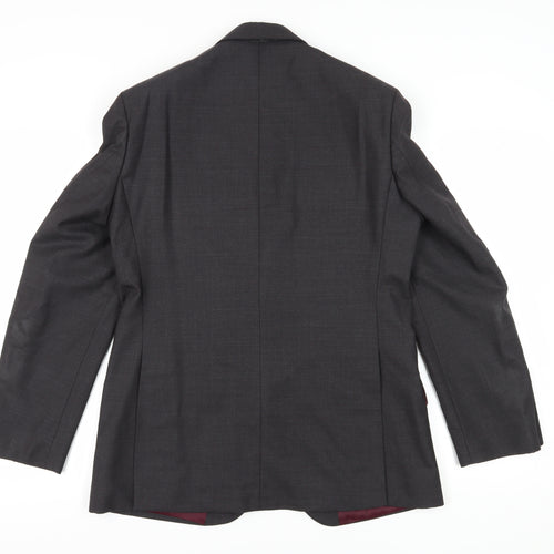 Austin Reed Men's Black Blazer 40R Classic Formal