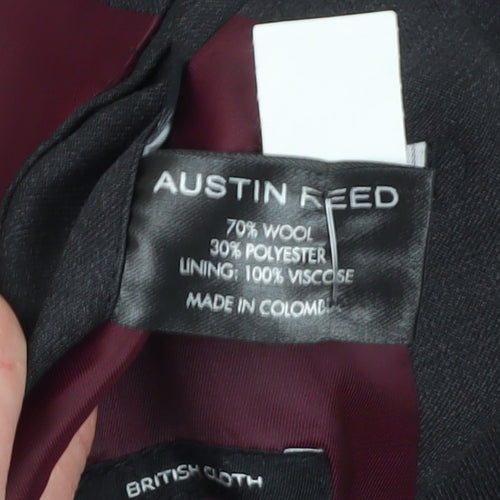 Austin Reed Men's Black Blazer 40R Classic Formal