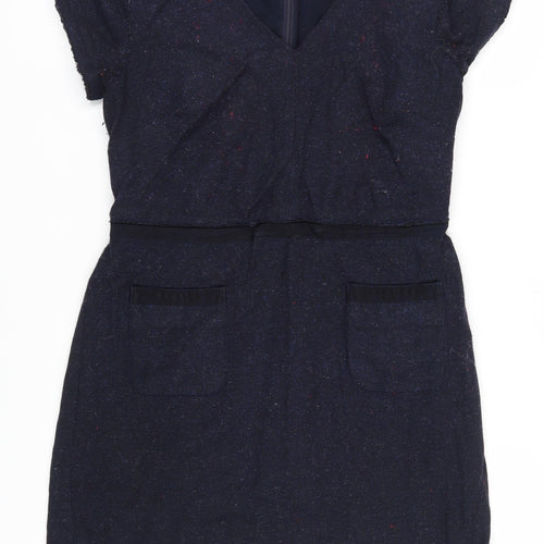 Banana Republic Women's Blue Petite 8 Sheath Dress