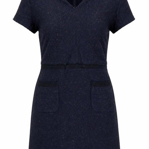 Banana Republic Women's Blue Petite 8 Sheath Dress