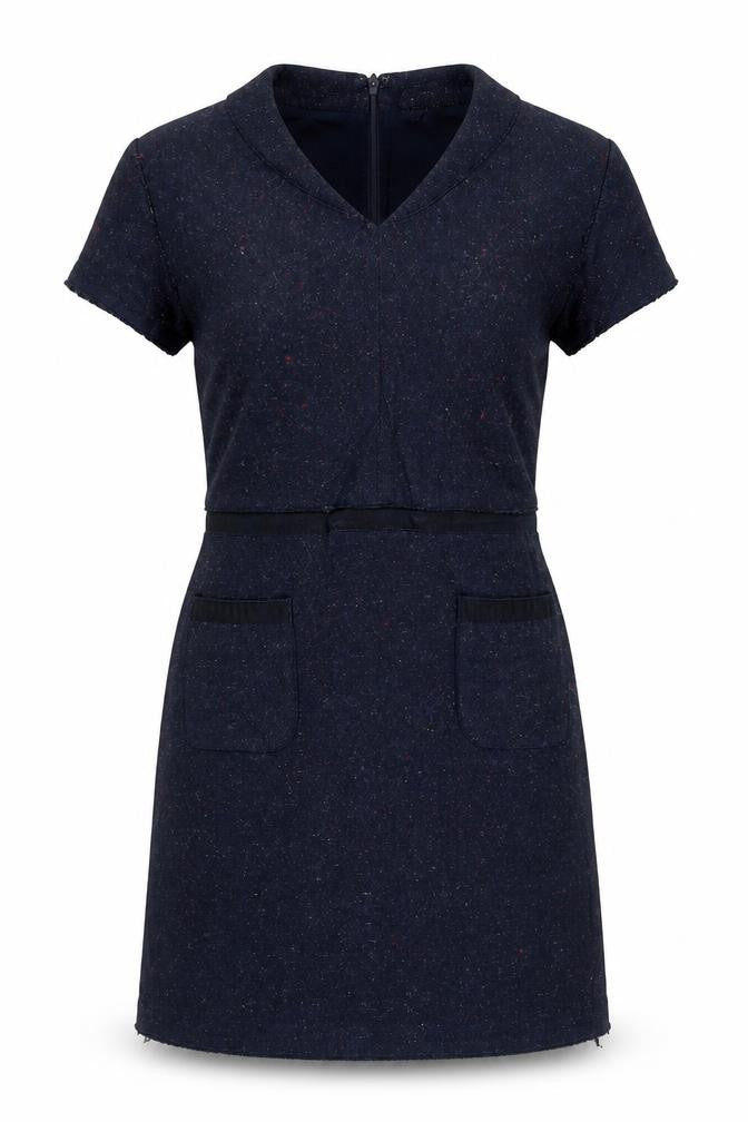 Banana Republic Women's Blue Petite 8 Sheath Dress
