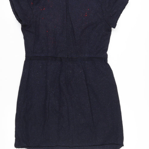 Banana Republic Women's Blue Petite 8 Sheath Dress