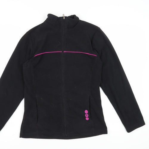 Head Women's Black Fitness Jacket Size 10 Full Zip