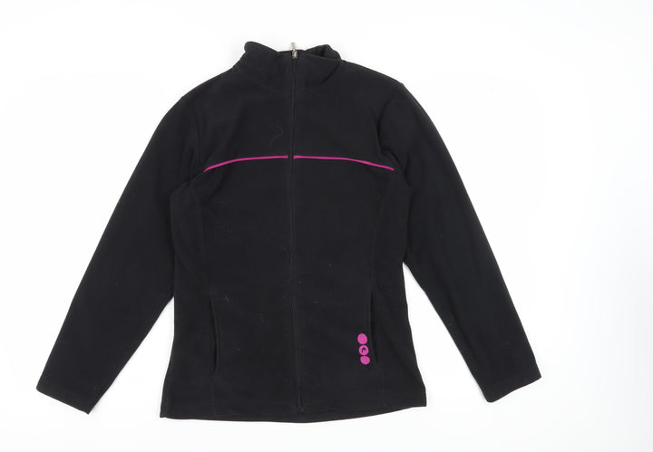 Head Women's Black Fitness Jacket Size 10 Full Zip