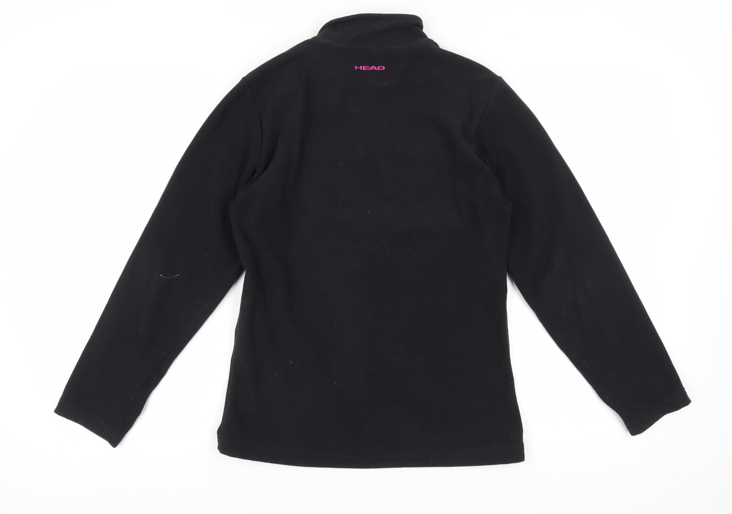 Head Women's Black Fitness Jacket Size 10 Full Zip