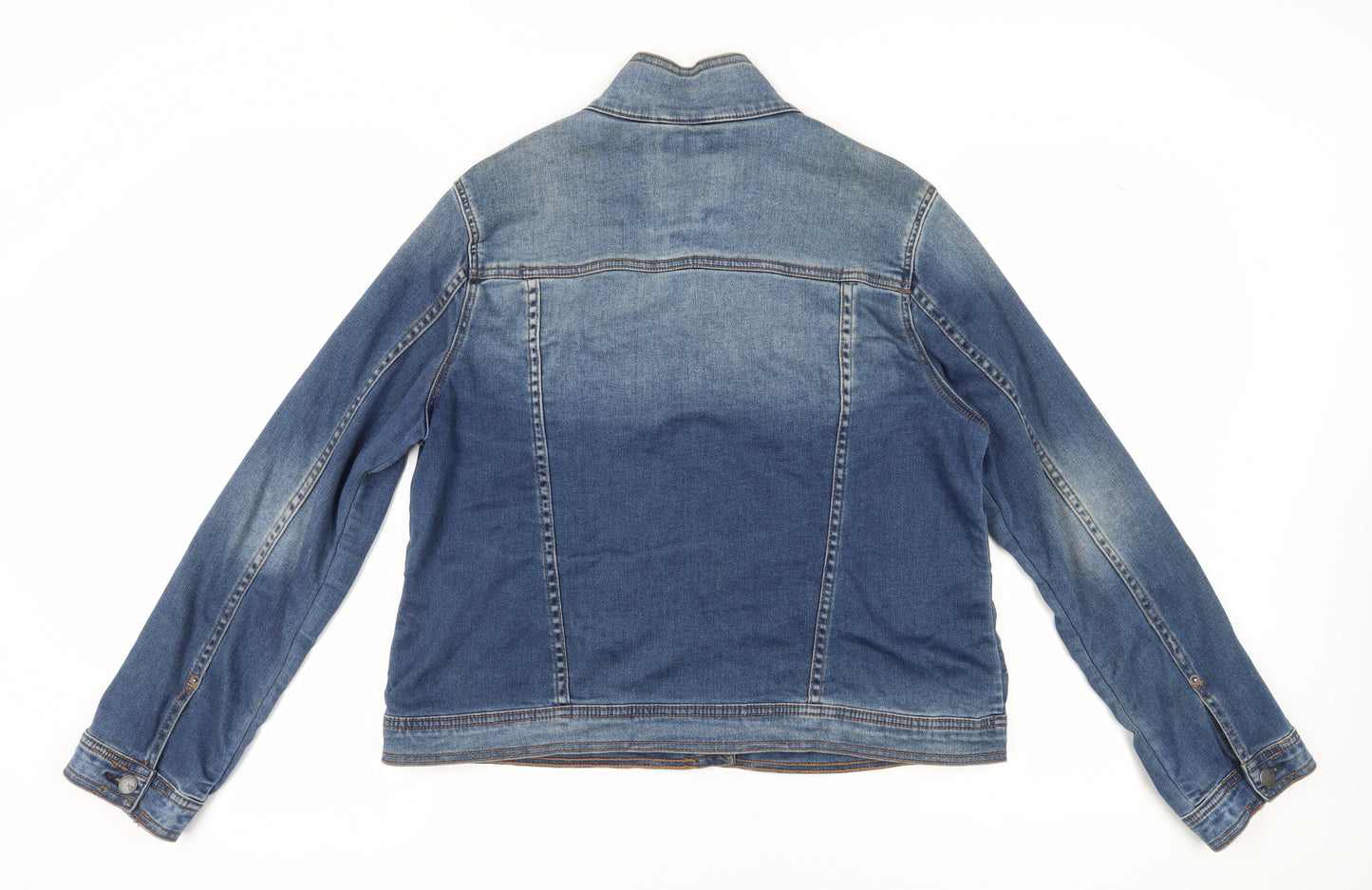 Hello Sunshine Women's Blue Denim Jacket Size 18