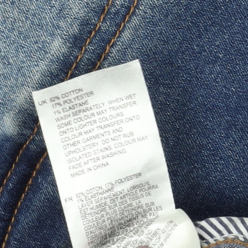 Hello Sunshine Women's Blue Denim Jacket Size 18