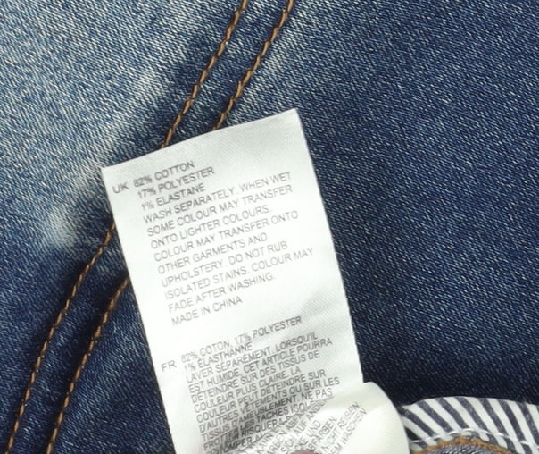 Hello Sunshine Women's Blue Denim Jacket Size 18