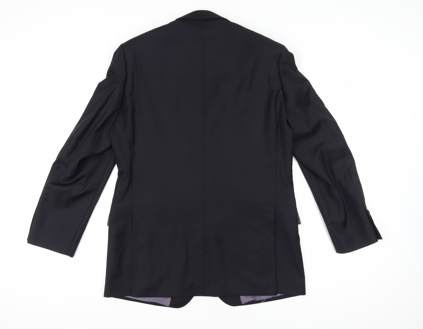 Pierre Cardin Men's Black Wool Blazer 38 REG Formal