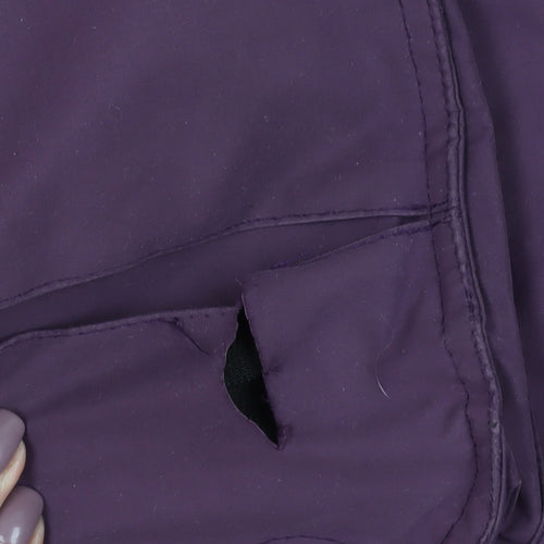Regatta Women's Purple Parka Coat Size 10 Hooded Winter