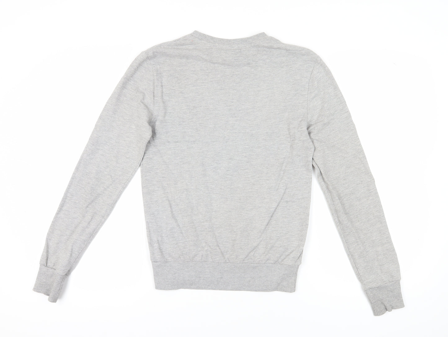 Superman Grey Logo Pullover Sweatshirt XS Men's